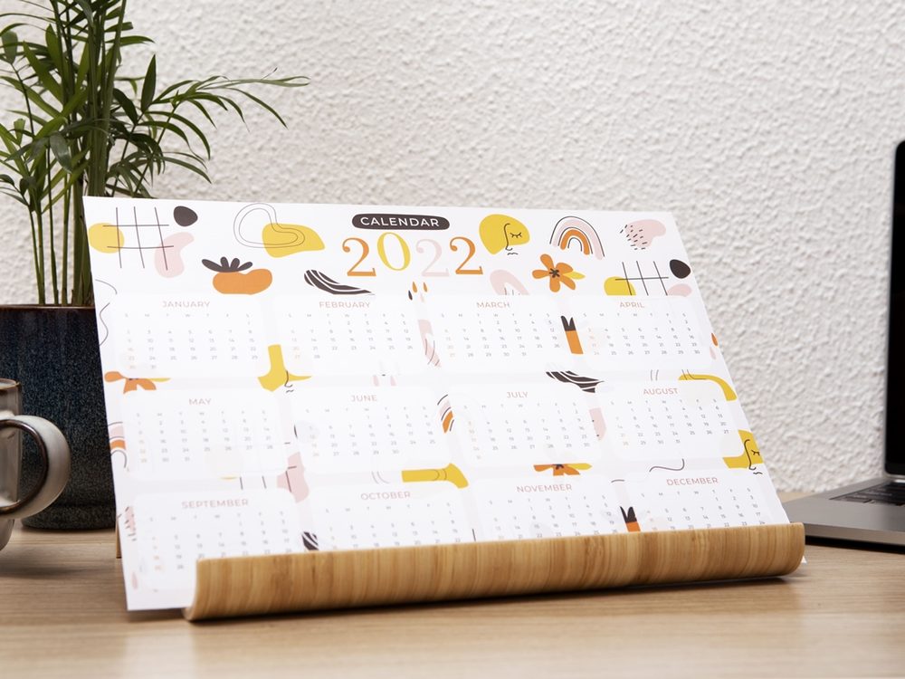 Promosyon Masa Takvimi - Özel Baskılı Takvim Modelleri